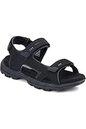 Skechers Heren Gander ALEC Sandaal, Varieert, Zwart Blk, 45 EU