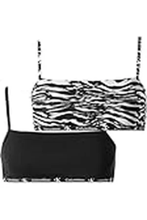 Calvin Klein Dames Pack CK One katoenen bralettes, Veelkleurig , M