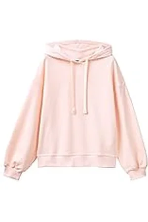 Benetton Tricot C/CAPP. M/L 3J68D200L sweatshirt met capuchon, tenue pink 26P, XL dames