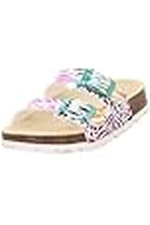 Superfit Pantoffels met voetbed niet van toepassing, wit/meerkleurig 1090, 37 EU breed, , 37 EU Weit