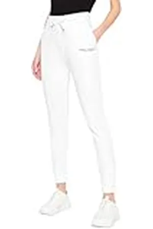 Armani Exchange Dames Mini Logo Jogger Joggingbroek Casual Broek, , S