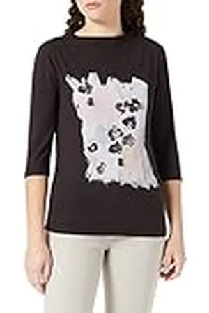 Taifun Dames 271069-16428 T-shirt, Oak Patroon, 36