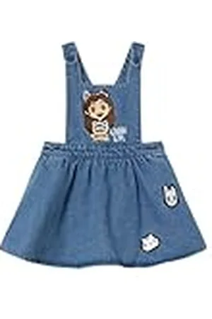 NAME IT Nmfjudit Gabby Denim Spencer Sky jurk voor meisjes, , 92
