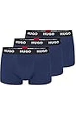HUGO BOSS HUGO Trunk Triplet Pack boxershorts voor heren, verpakking van drie stuks, stretchkatoen met logo