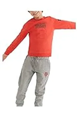 ECOALF Kids Balf sweatshirt van katoen, gerecyclede stof, katoenen sweatshirt voor kinderen, sweatshirt met mouwen, basic sweatshirt, , 10 años