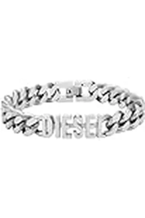 Diesel Schakelarmband roestvrij staal, DX1389040, 185mm L x 5mm H x 12mm W, Roestvrij staal, Geen Edelsteen