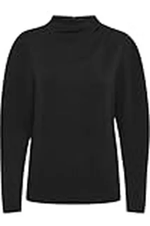 Ichi IHNAIDA LS Damesshirt met lange mouwen, opstaande kraag, 51% modal, 45% polyester, 4% elastaan, regular fit, , S