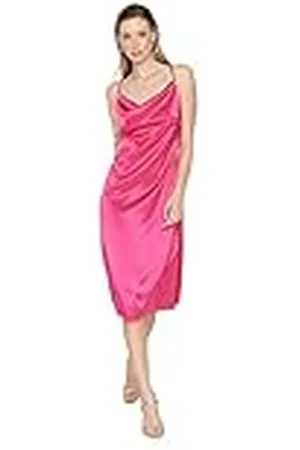 Trendyol Midi Shift getailleerde geweven jurk voor dames, , 34
