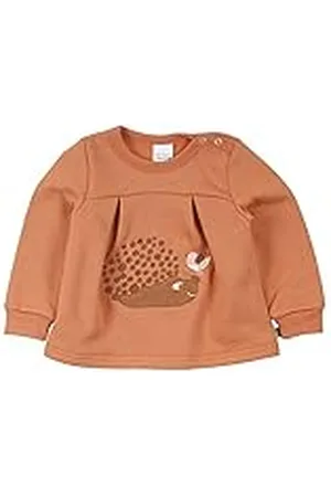 Green Cotton Hedgehog sweatshirt voor babymeisjes, , 98 cm