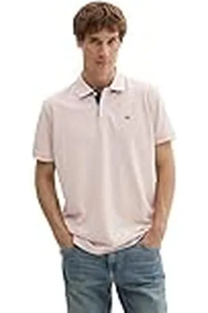 TOM TAILOR Basic Piqué poloshirt voor heren, , XXL