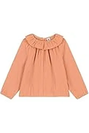 Petit Bateau Blouse met lange mouwen voor meisjes, , 4 Jaren