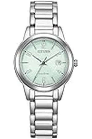 Citizen Analoog kwartshorloge voor dames met roestvrij stalen armband FE1241-71X, , armband