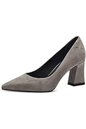 Tamaris Dames pumps leer blokhak, , 36 EU