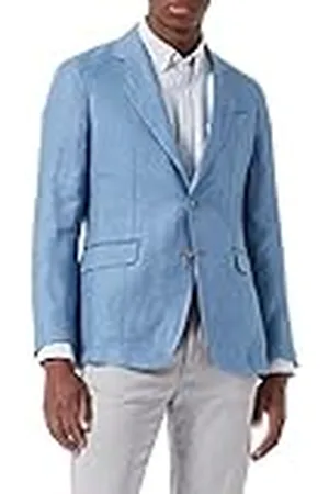 Hackett Herenjas Delave Linen Hopsack, , S