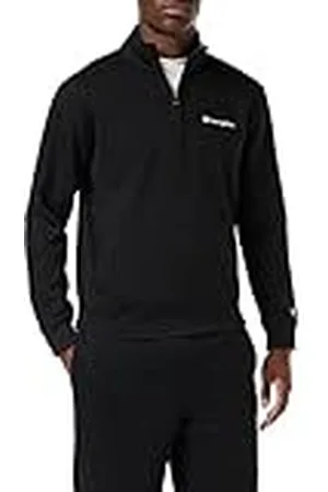 Champion Legacy American Classics-Script Logo Powerblend Fleece Half Zip Sweatshirt voor heren, , S