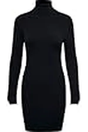 ONLY Onllorelai Ls Rollneck Mini Dress Cs KNT mini-jurk voor dames, , S