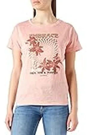 Garcia Dames P20202 T-Shirt, Coral Bleach, XL