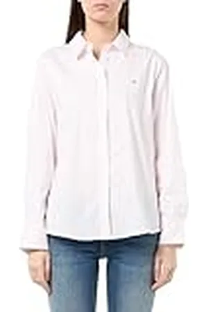 Tommy Hilfiger Dames ESS POPLIN Regular Shirt WW0WW44084 L/S shirt, roze, 36, , 62