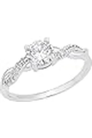 QS by s.Oliver Ring 925 Sterling Zilveren Dames Ringen, met Zirkonia synth., , Wordt geleverd in Sieraden geschenkverpakking, 9079346