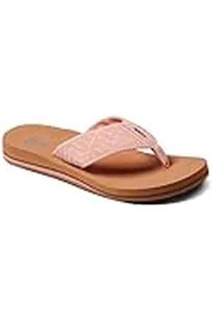 Reef Spring Woven Strandslippers voor dames, zachte geweven band en gedempt voetbed, 38 EU
