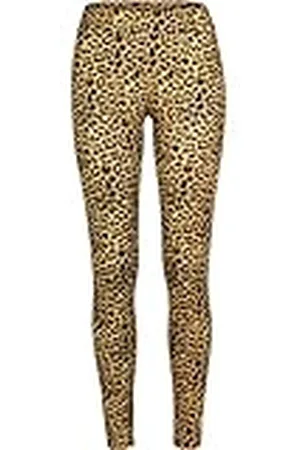 Urban classics Dames Animal Print Leggings Yoga Fitness Broek, Lange Streetwear & Sportbroek met dierenbont patroon, , M