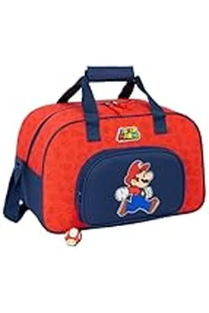 Safta Super Mario Trick sporttas, rugzak, ideaal voor kinderen van verschillende leeftijden, comfortabel en veelzijdig, kwaliteit en duurzaamheid, 40 x 23 x 24 cm, , M, Casual