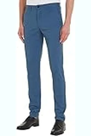 Tommy Hilfiger Geweven broek heren Bleecker Chino 1985 Pima Katoen ,Blauwe kust,38W / 34L