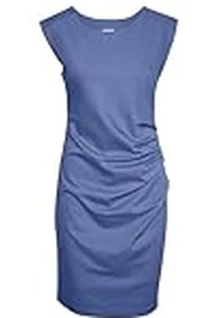 Kaffe Cocktailjurk voor dames, ronde hals, mouwloos, taillehoogte, Above The Knee, , XS
