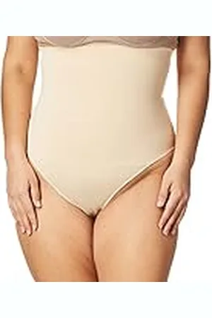 Maidenform Vrouwen hoge taille kanten slipje temmen je buik, , XL