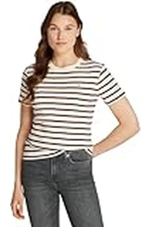Tommy Hilfiger Dames nieuwe Slim Cody C-NK SS WW0WW40587 S/S gebreide tops, beige, XXS, , XXS