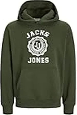 JACK & JONES Jjvicto Sweat Hood capuchontrui voor heren, , L