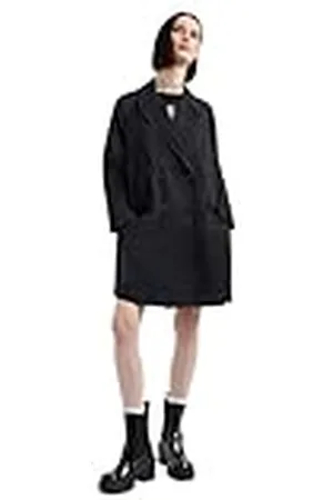 Armani Exchange The Notorius Frank, Sustainable, Double Breasted Caban Coat voor dames, , XS