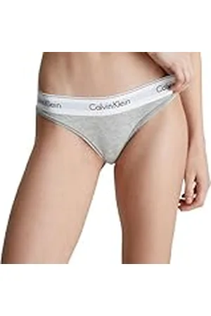 Calvin Klein Dames moderne katoenen bikinibroekje, wit, , M