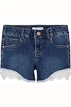 NAME IT NKFSALLI Slim DNM Shorts 5372-HA NOOS, , 110 cm