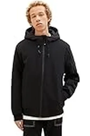 TOM TAILOR Heren softshelljas met capuchon, , XXL, , XXL