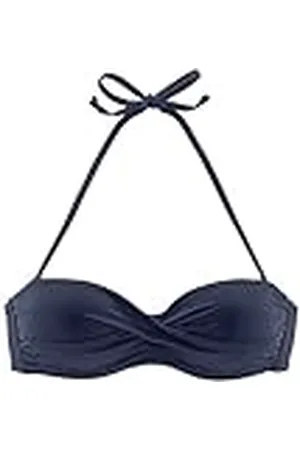 QS by s.Oliver Spain bandeau-bikini met gewatteerde cups, , 40C