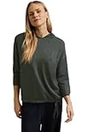 CECIL Hoody voor dames met mesh-details, , M