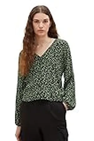 TOM TAILOR Damesblouse met bloemenpatroon, , XL