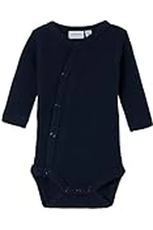 NAME IT Unisex Baby Nbnwaffe Ls Wrap Body Noos Wikkelbody, , 50 cm