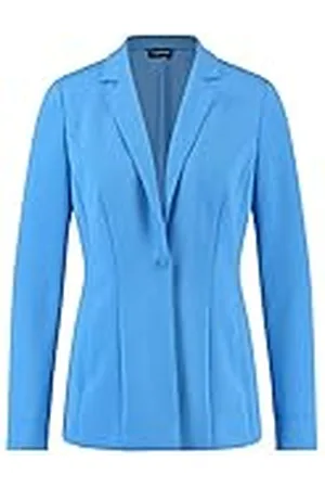 Taifun Dames 330301-11052 Blazer lange mouwen, Clear Sky, 38, , 38