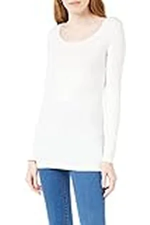 VERO MODA Dames Vmmaxi My Ls Soft Long U-Neck Noos