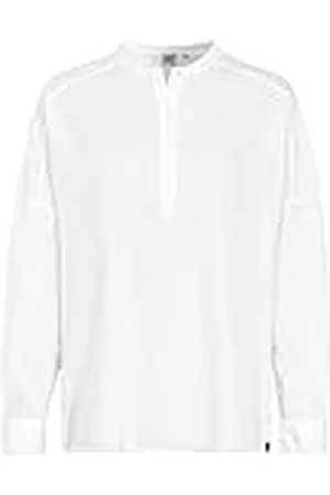 Camel Active Damesblouse met lange mouwen van katoen, , S