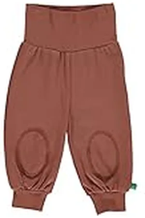 Green Cotton Alfa Pants Baby Jogger Jongens, , 74