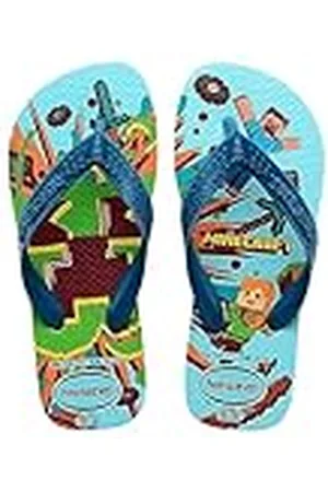 Havaianas Minecraft (Mini Me), teenslippers voor kinderen, uniseks, , 27/28 EU