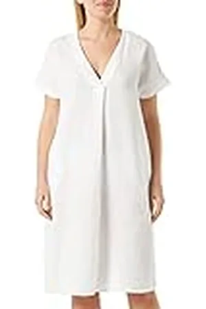 Seidensticker Dames regular fit blousejurk korte mouwen jurk, , 46, , 46