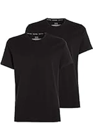 Calvin Klein Heren T-shirts korte mouwen ronde hals ronde hals, , XL