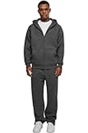 Urban classics Heren Blank Suit Joggingpak, (Charcoal 91), 60 (fabrieksmaat: 4XL)