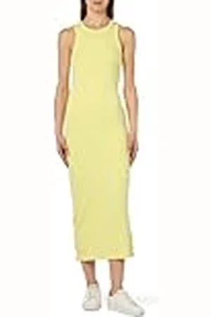 Tommy Hilfiger Dames Slim 5X2 Rib MIDI Jurk NS XS, , XS