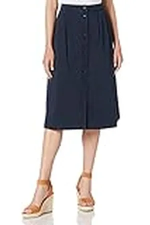 Tommy Hilfiger Dames Co Modern Chino Midi Rok, , 58 NL