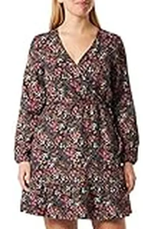 ONLY Dames Onlova L/S Wrap JRS Dress, , L